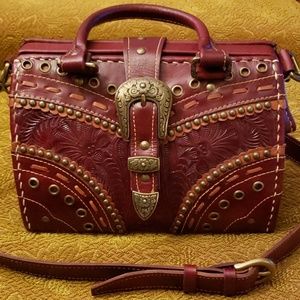American West Cordovan Purse